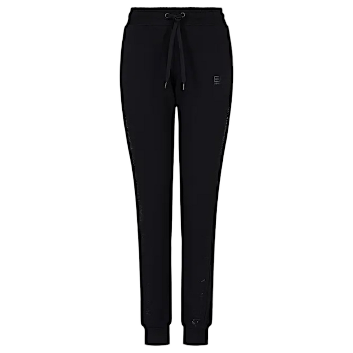 EA7 Emporio Armani pantaloni jogger in misto cotone donna