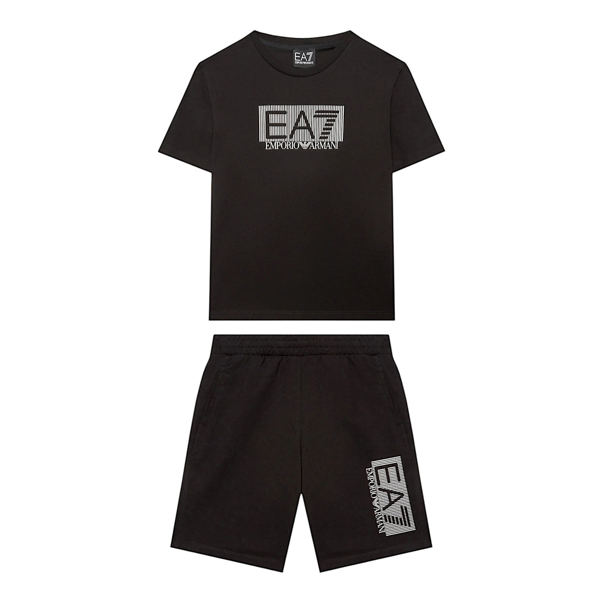 Ea7 Emporio Armani Completo in cotone bambino