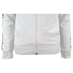 EA7 Emporio Armani felpa full zip con cappuccio donna