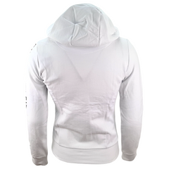 EA7 Emporio Armani felpa full zip con cappuccio donna