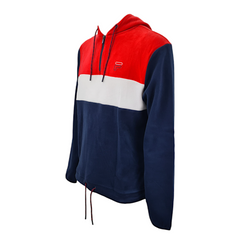 Fila Felpa con cappuccio mezza zip in pile Perry uomo