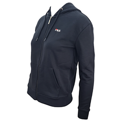 Fila felpa full zip con cappuccio Ebony donna