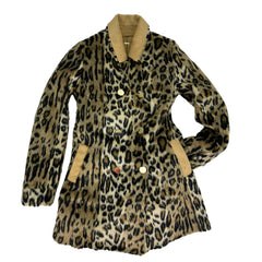 Guess giubbotto lungo animalier donna