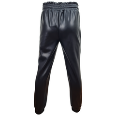 Guess pantaloni jogger similpelle bambina