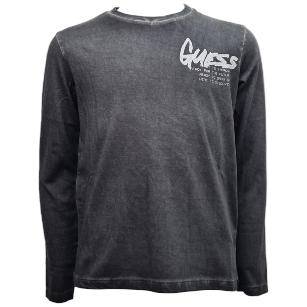 Guess t-shirt manica lunga in cotone bambino