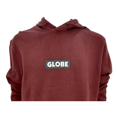 Globe felpa classica con cappuccio uomo