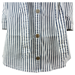 Guess Abito a Righe in Denim Bambina