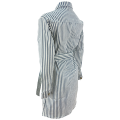 Guess Abito a Righe in Denim Bambina