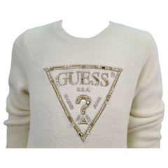 Guess Abito in maglia misto viscosa bambina