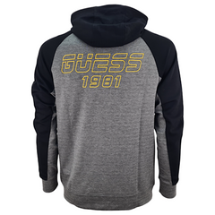 Guess Active felpa full zip con cappuccio reflective uomo