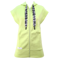 Guess Active felpa senza maniche full zip con cappuccio donna