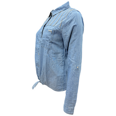 Guess Camicia Manica Lunga in Cotone Bambina
