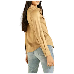 Guess Camicia con Texture Scamosciata Daisy Donna