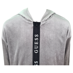 Guess Felpa Full zip con cappuccio bambina