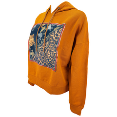 Guess  Felpa Stampa Floreale e Animal Donna