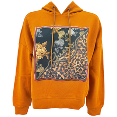 Guess  Felpa Stampa Floreale e Animal Donna