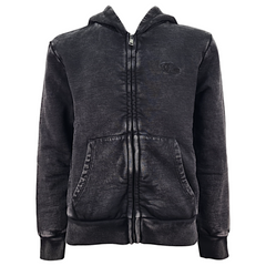 Guess Felpa Full zip con cappuccio in cotone bambina