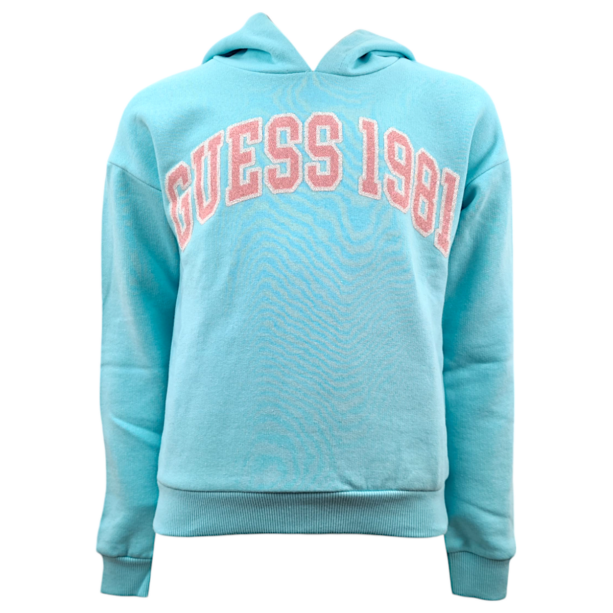 Guess Felpa con cappuccio in misto cotone bambina