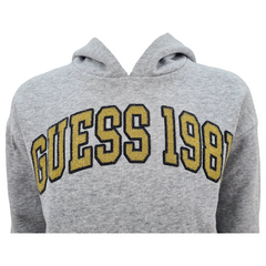 Guess Felpa con cappuccio in misto cotone bambina