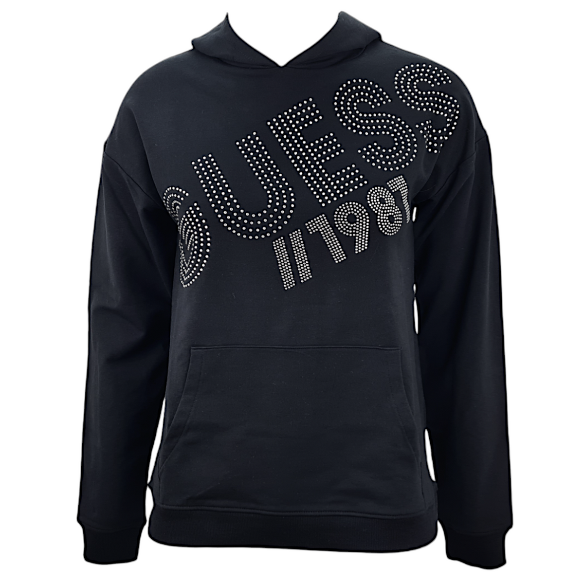 Guess Felpa con cappuccio in misto cotone bambina