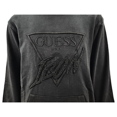 Guess Maxifelpa/Vestito con cappuccio in cotone bambina