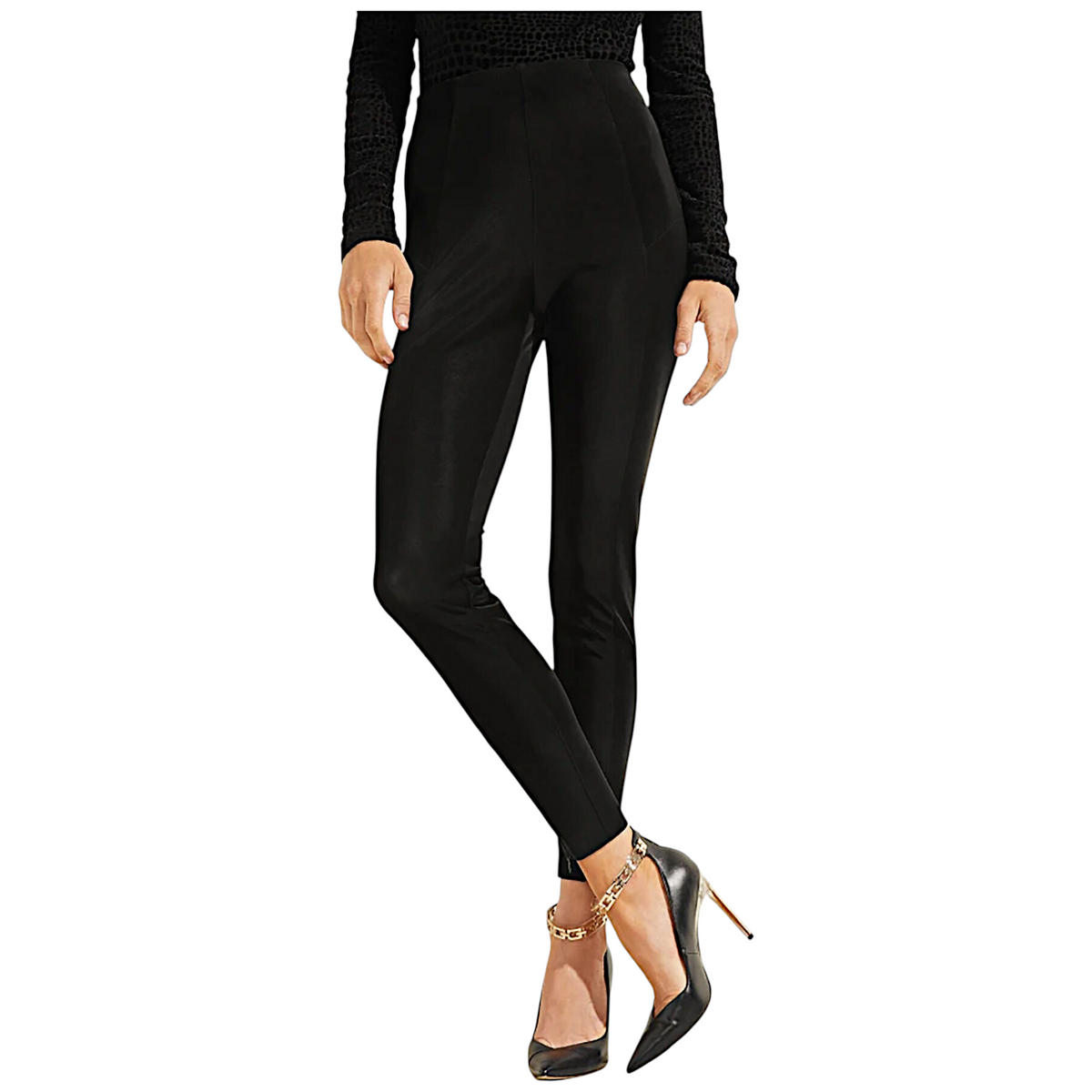 Guess Leggings Similpelle Donna