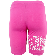 Guess Shorts Ciclista in Misto Cotone Bambina