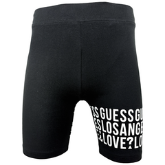 Guess Shorts Ciclista in Misto Cotone Bambina