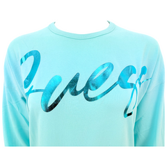 Guess T-shirt Manica Lunga in Cotone Bambina