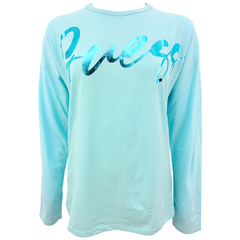 Guess T-shirt Manica Lunga in Cotone Bambina