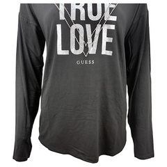 Guess T-shirt Manica Lunga in Misto Viscosa Bambina
