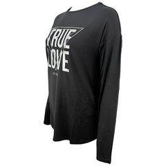 Guess T-shirt Manica Lunga in Misto Viscosa Bambina