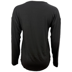 Guess T-shirt Manica Lunga in Misto Viscosa Bambina
