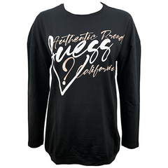 Guess T-shirt/Abito Manica Lunga in Misto Cotone Bambina