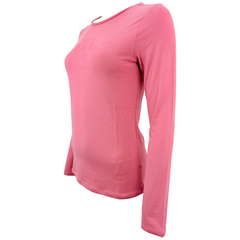 Guess T-shirt Manica Lunga in Misto Cotone Bambina