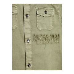 Guess Camicia Manca Corta in Cotone Bambino