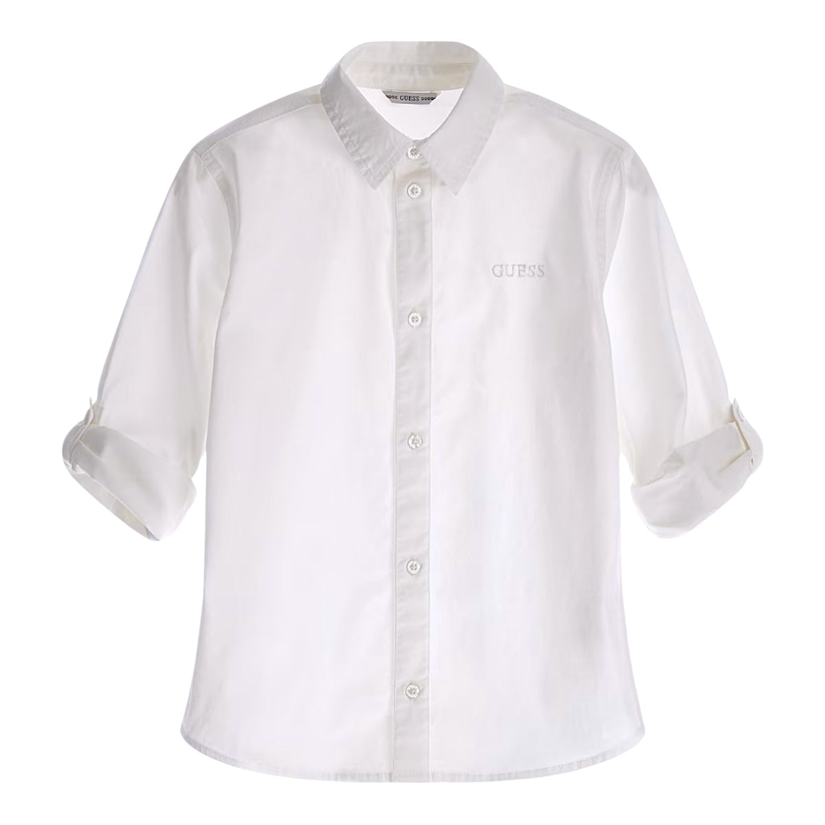 Guess Camicia Manca lunga in Cotone Bambino
