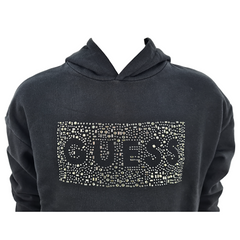 Guess felpa con cappuccio in cotone bambina