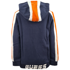 Guess felpa full zip con cappuccio Active in cotone bambino