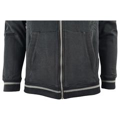 Guess felpa full zip con cappuccio uomo