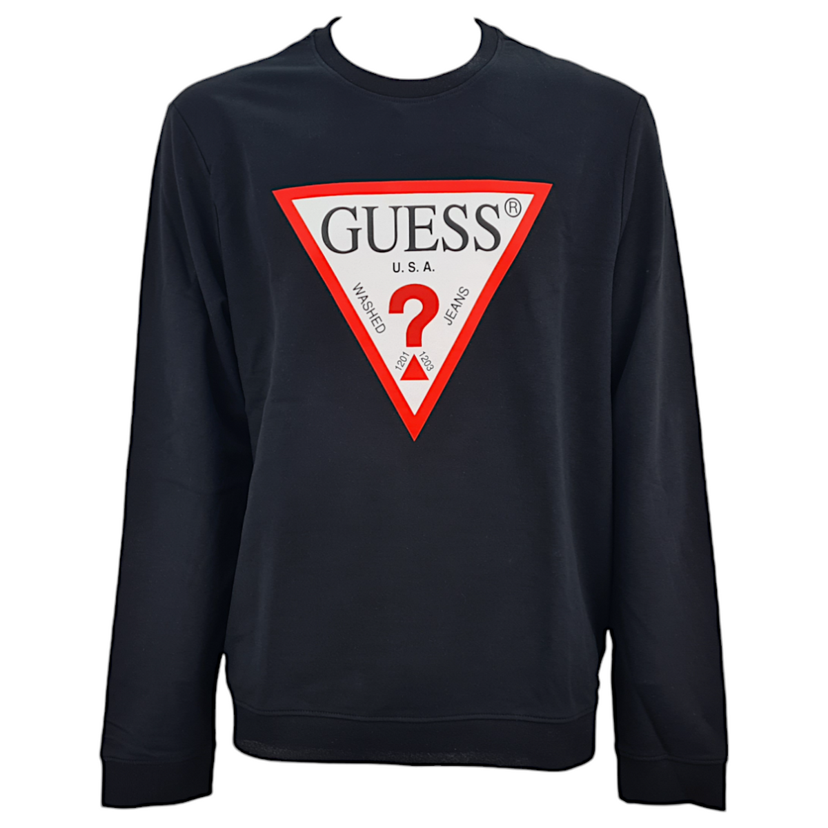 Guess felpa girocollo uomo