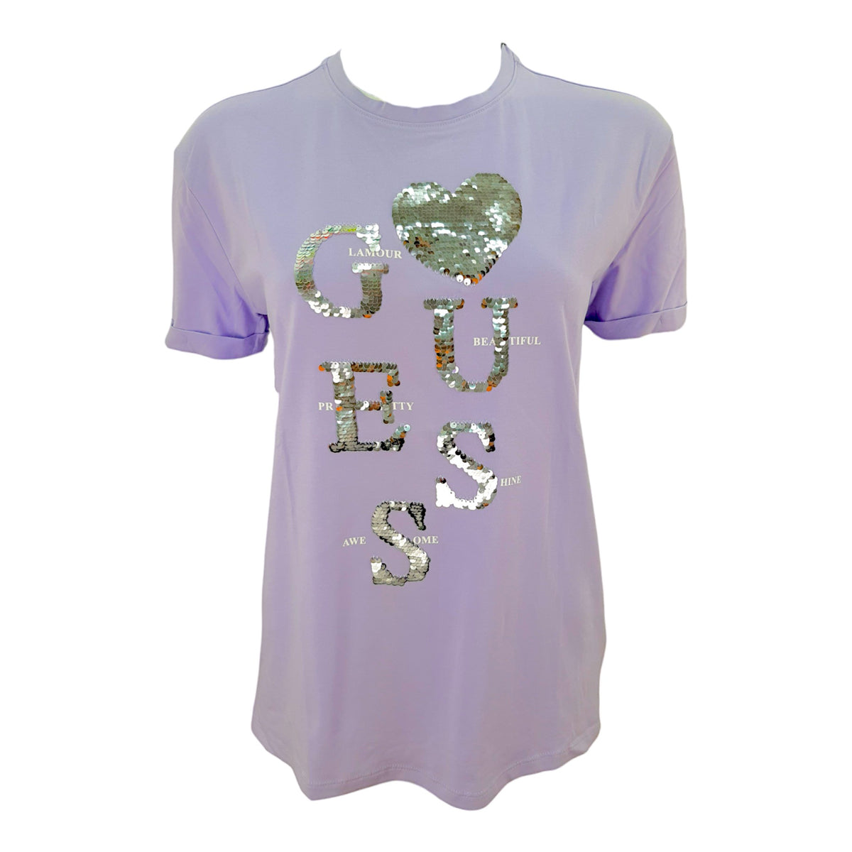 Guess T-shirt Manica Corta in Cotone Bambina