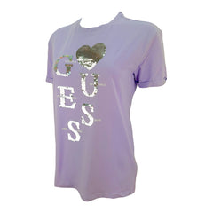 Guess T-shirt Manica Corta in Cotone Bambina