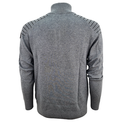 Guess maglione collo alto con 1/4 zip uomo