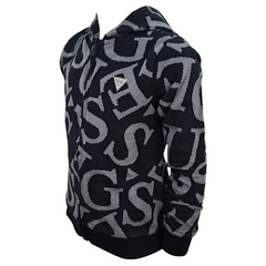 Guess maglione full zip con cappuccio bambina