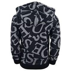 Guess maglione full zip con cappuccio bambina