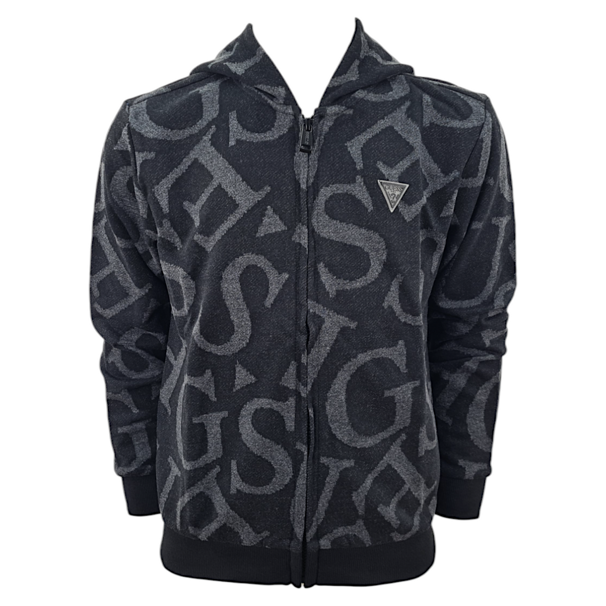 Guess maglione full zip con cappuccio bambino