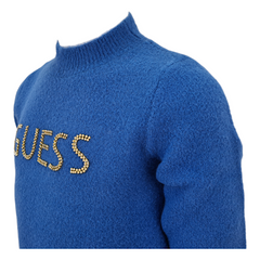 Guess maglione girocollo corto in misto viscosa bambina