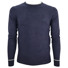 Guess maglione girocollo in misto cotone uomo