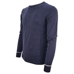 Guess maglione girocollo in misto cotone uomo